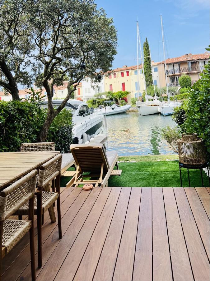 Casa Ika Port Grimaud - Maison 4 Chambres + Amarrage Esterno foto